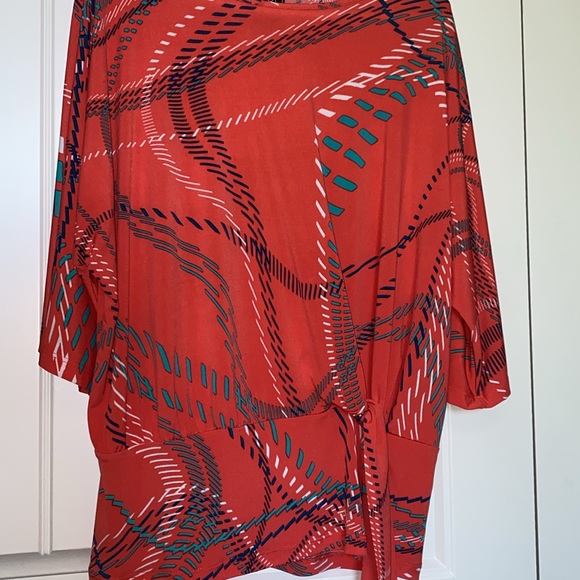 Pink Front Tie Blouse! - Picture 2 of 4